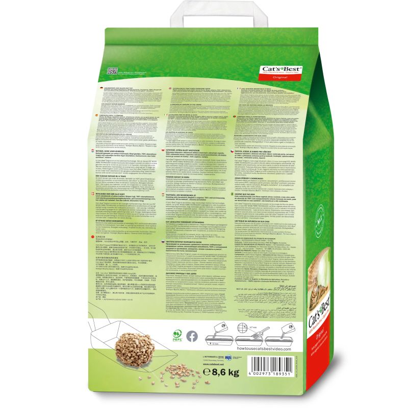 Pakaiši kaķu best original 20l-8.6kg