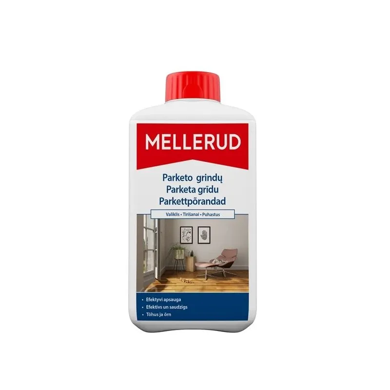 Tīrīšanas līdzeklis Mellerud, parketam, 1 l