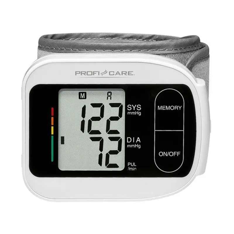 Apakšdelma asinsspiediena mērītājs ProfiCare PC-BMG 3018, balta krās.-melna krās.-pelēka krās.