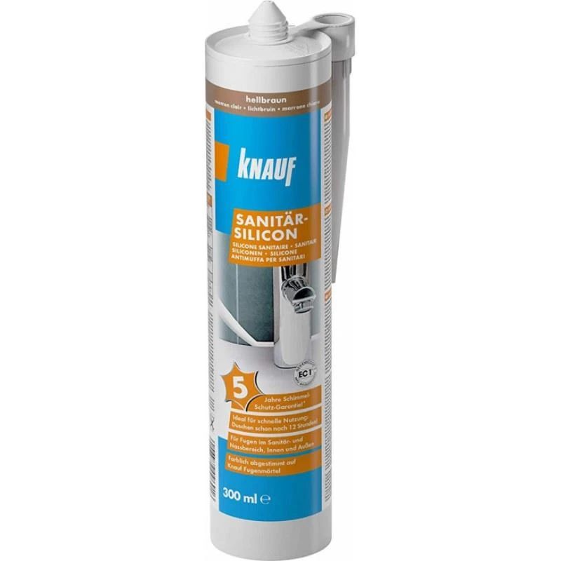 Silikons knauf gaiši brūns 300ml