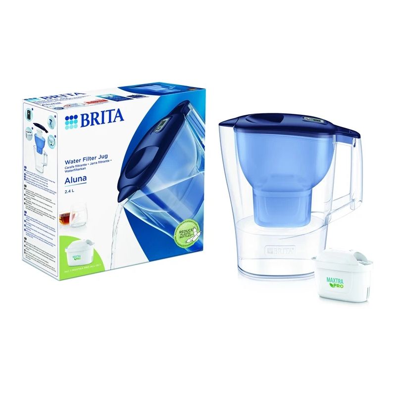 Ūdens filtra krūze Brita ALUNA. 2.4 l. zila