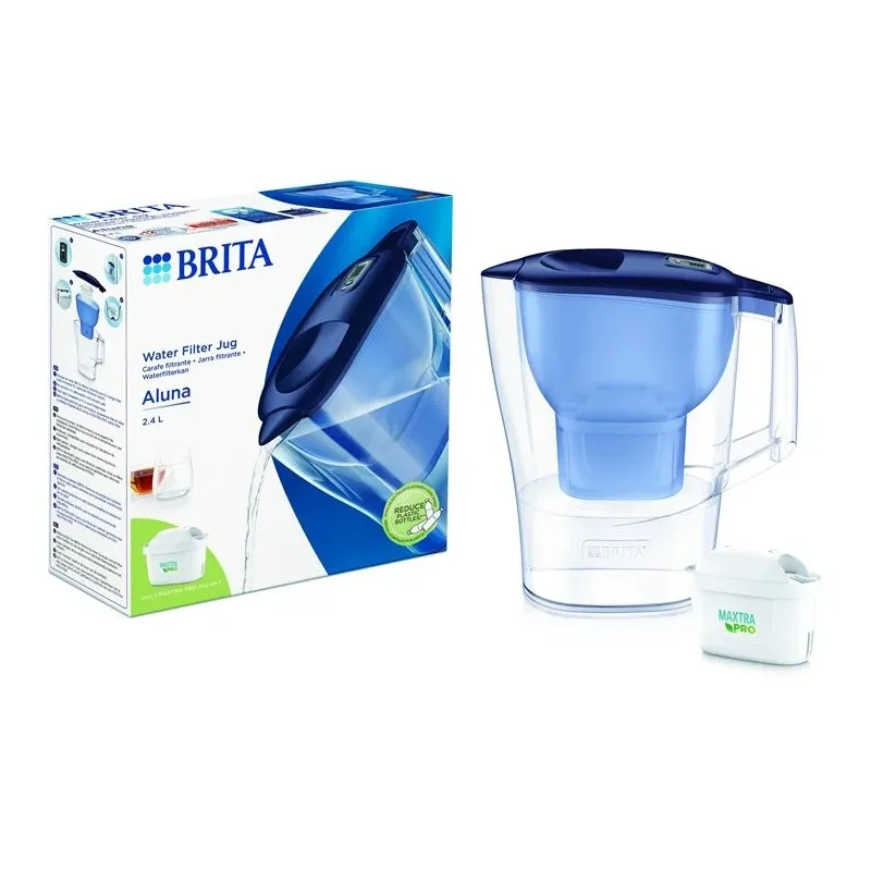 Ūdens filtra krūze Brita ALUNA, 2.4 l, zila