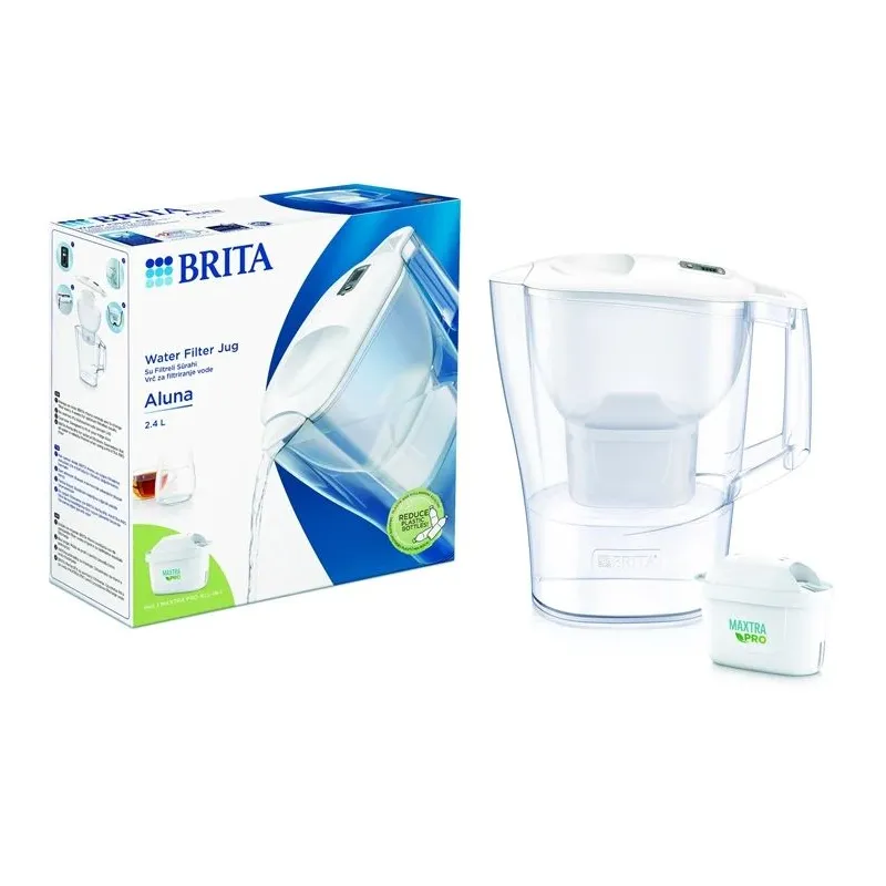 Vandens filtravimo indas Brita ALUNA, 2.4 l, balta sp.