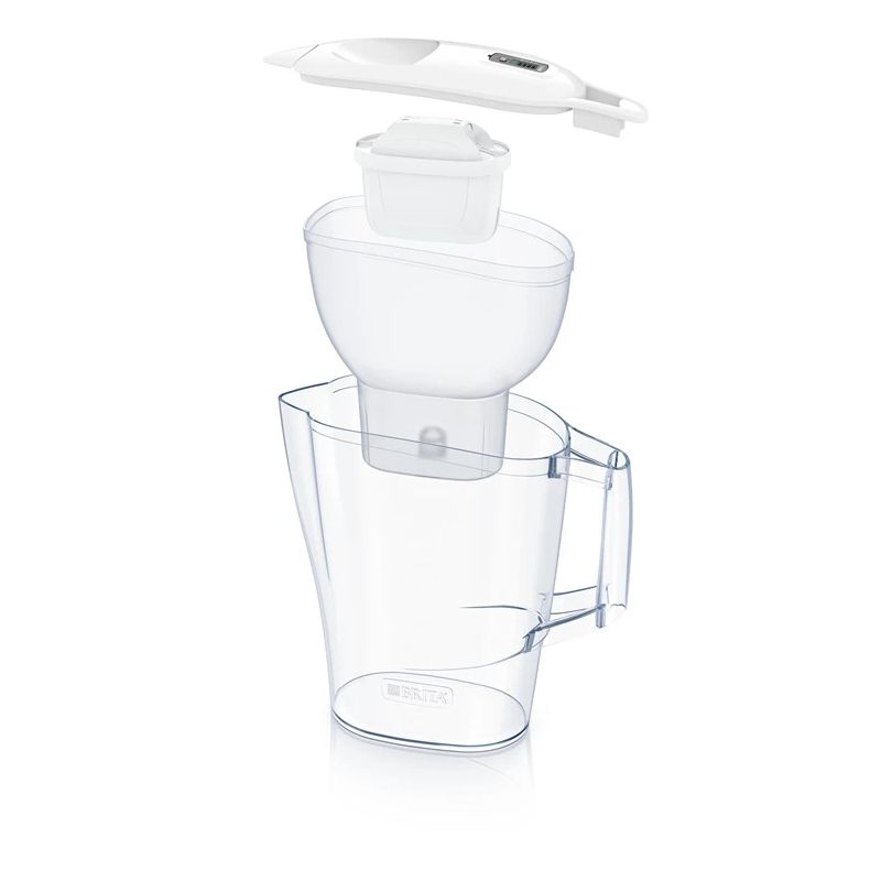 Ūdens filtra krūze Brita ALUNA. 2.4 l. balta