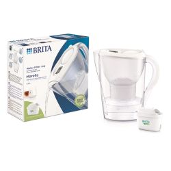 Ūdens filtra krūze Brita MARELLA. 2.4 l. balta