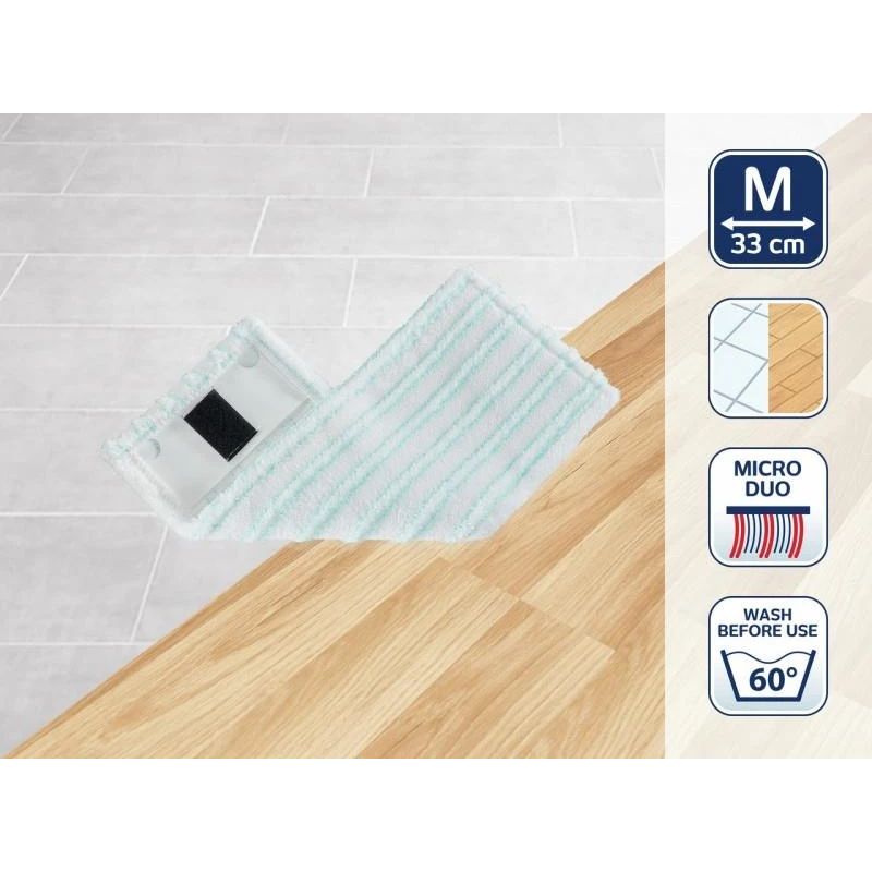 Tīrīšanas birstes drāna Clean Twist Micro Duo, 33 cm