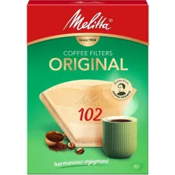 Kafijas automāta filtrs Melitta Original 102-80. 80 gab.