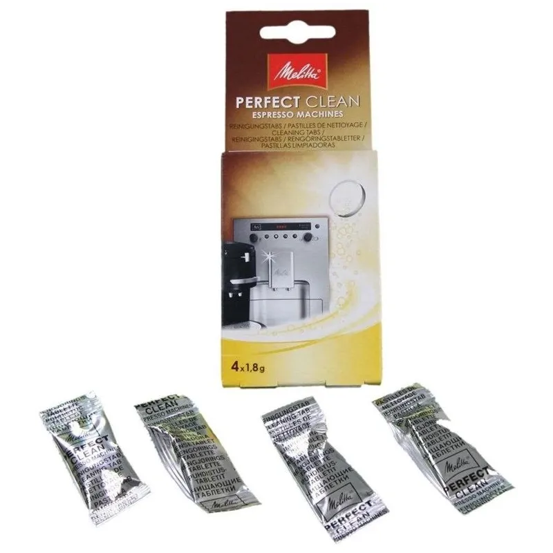 Kafijas automātu tīrīšanas tabletes Melitta 6747183, 4 gab.
