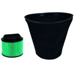 Dubultā putekļu filtra sistēma