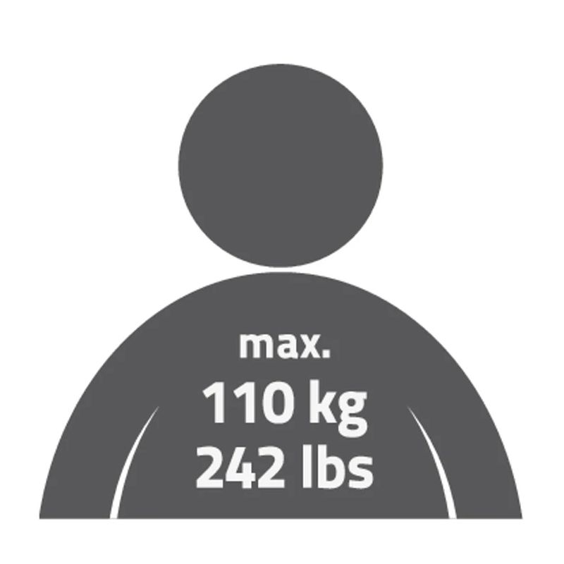 Sēdeklis Ridder A00603101 39x30x11cm. regulējams. balts