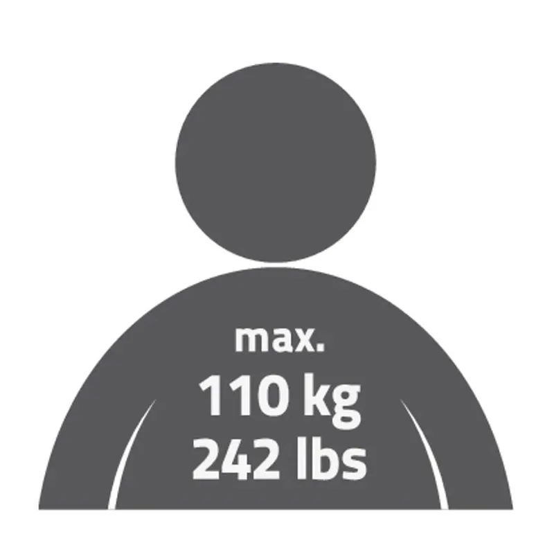 Sēdeklis Ridder A00603101 39x30x11cm. regulējams. balts