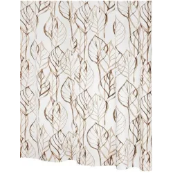 Bathroom curtain leaves brown 32618