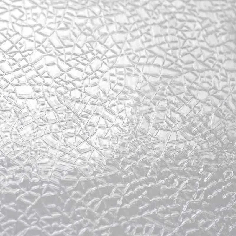 Dušas aizkars Ridder Crashed Ice 35830, caurspīdīga krās.-balta krās., 200 cm x 180 cm