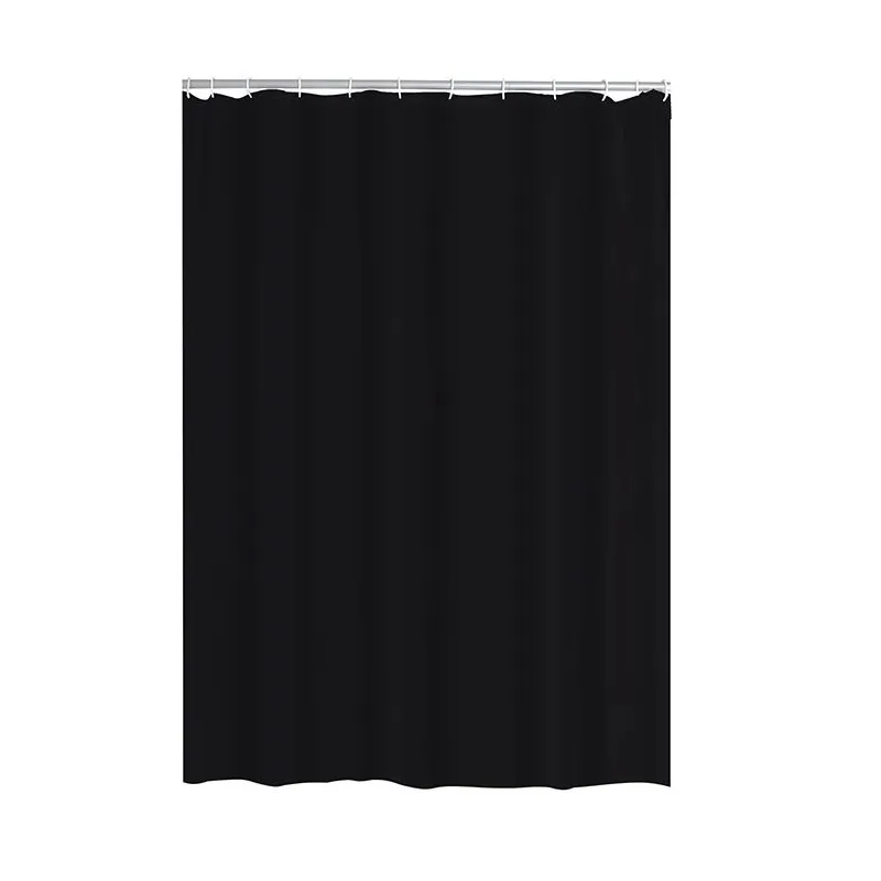 Dušo užuolaida Ridder 45300, juoda sp., 180 cm x 200 cm