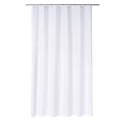 Shower curtains diamond white 180 x 200