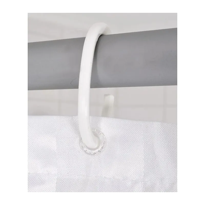 Душевая занавеска Ridder Diamond 48301, белый цв., 200 см x 180 см