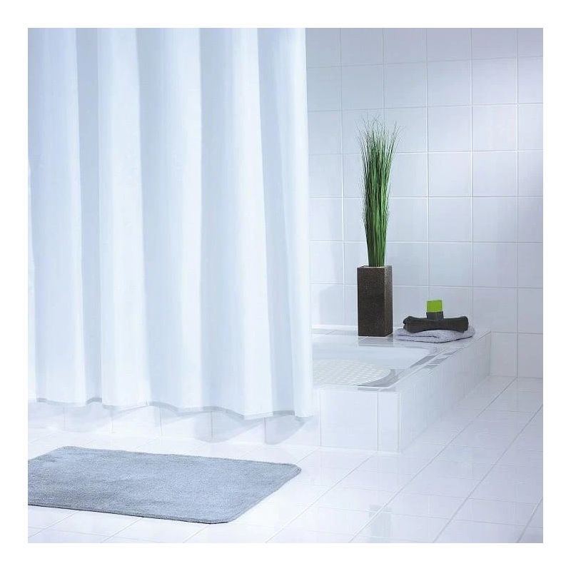 Vannas aizkras Ridder Uni 131311 1.8x2m. balts