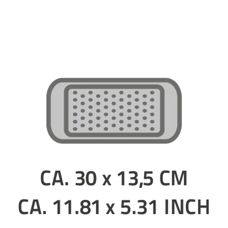 Vannas paklājiņu komplekts promo balts