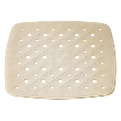 Paklājs dušas bez pvc 51x51cm smilts