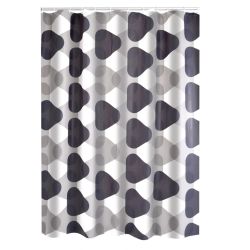 Vannas aizkari 180x200 3004307 pelēki