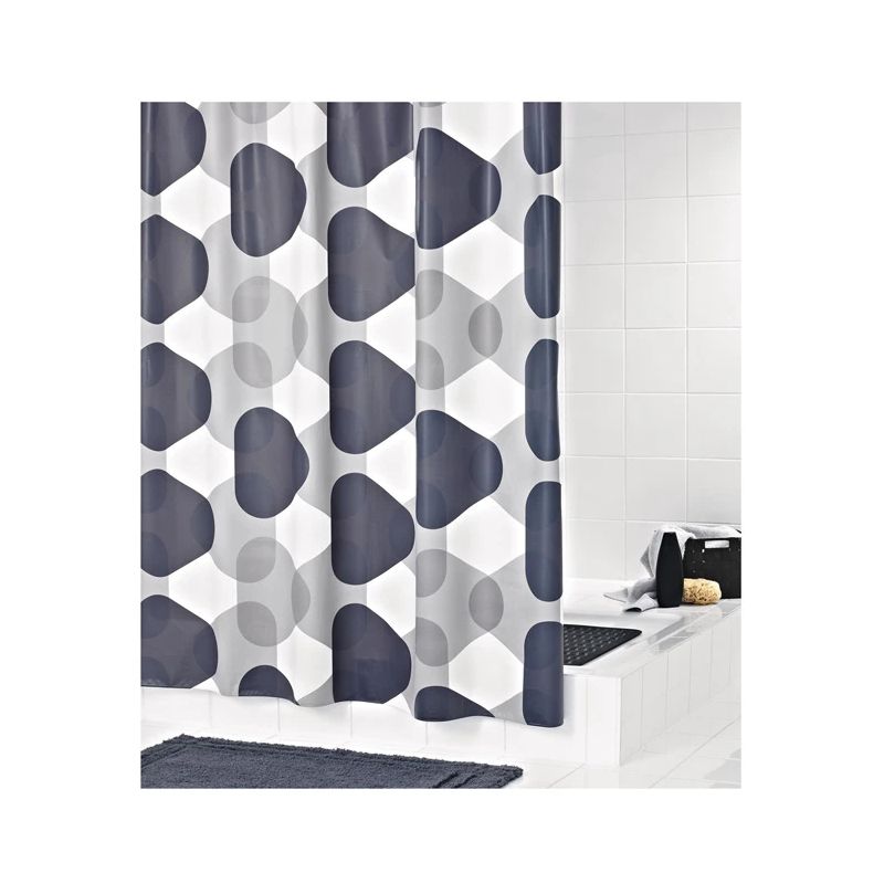 Vannas aizkari 180x200 3004307 pelēki