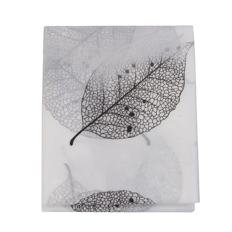 Dušas aizkars Ridder Fallin 303207, balta krās.-melna krās., 200 cm x 180 cm