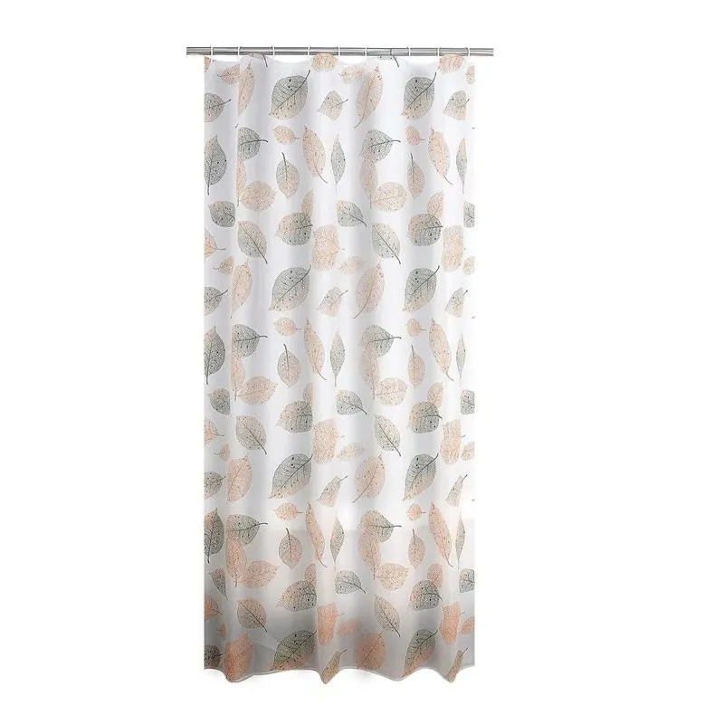 Dušas aizkars Ridder Fallin 303205, brūna krās.-balta krās.-zaļa krās., 200 cm x 180 cm