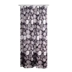 Shower curtains piedras with stones 180