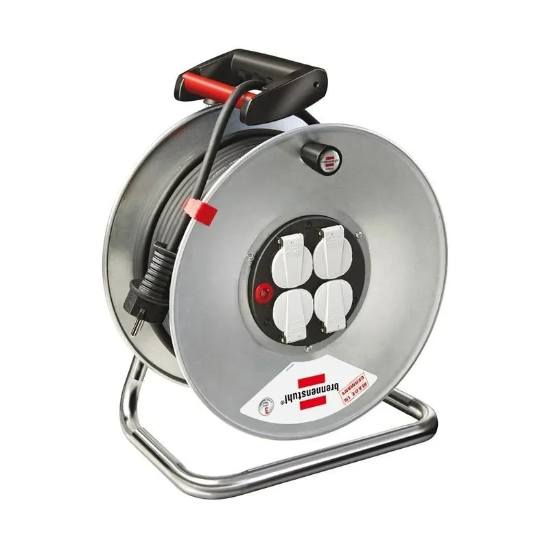 Pagarinātājs ar spoli BRENNENSTUHL, 4 vietas, 50 m