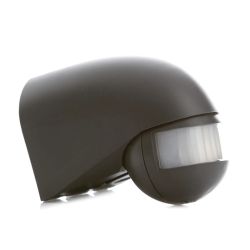 Sensors 1170900 pir180 12m ip44 melns ,brennenstuhl,