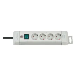 Buitinis ilgintuvas Brennenstuhl PREMIUM, 3 x 1,5 mm², 1.8 m, 4 lizdų