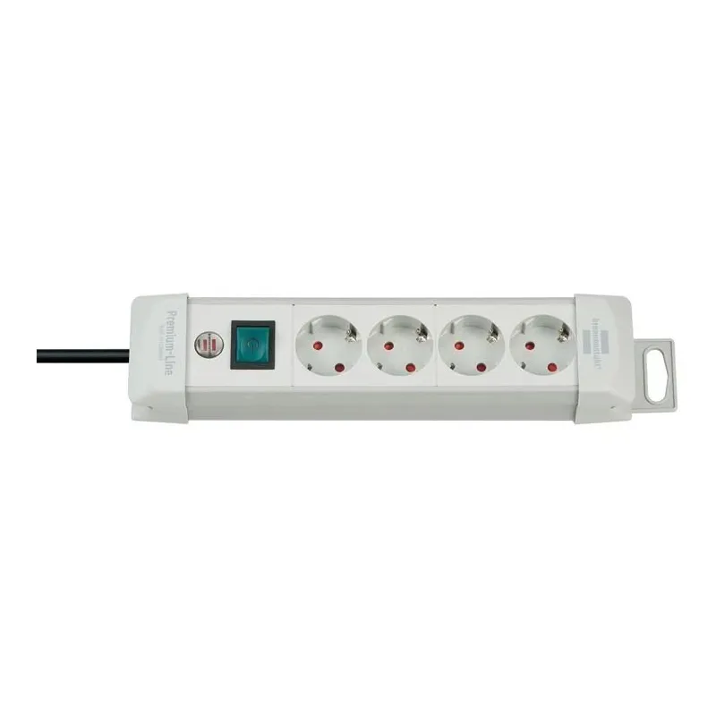 Pagarinātājs Brennenstuhl PREMIUM, 3 x 1,5 mm², 1.8 m, 4 ligzdas