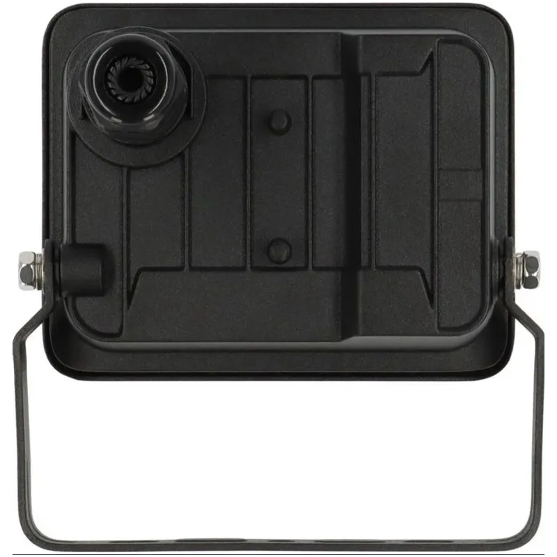 Prožektors bez kustības sensora, stiprināms pie sienas Brennenstuhl Jaro, 10 W, 1150 lm, 6500 °K, IP65, melna