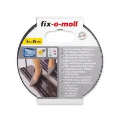 Полоска защитной резинки Fix-O-Moll 3567012, черный цв., 300 см x 3.8 см