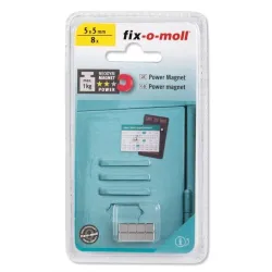 Magnit Fix-O-Moll 3562805, 0.5 cm x 0.5 cm x 0.5 cm, hall v., 8 tk