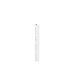 Upright wall single slot 995 mm white