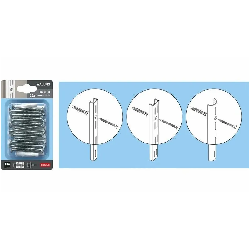 Profils Dolle, 49.5 cm x 2.6 cm, pelēka krās.