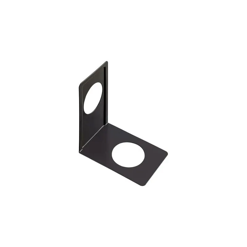 Grāmatu turētājs Dolle, 13 cm x 12 cm, melna krās.