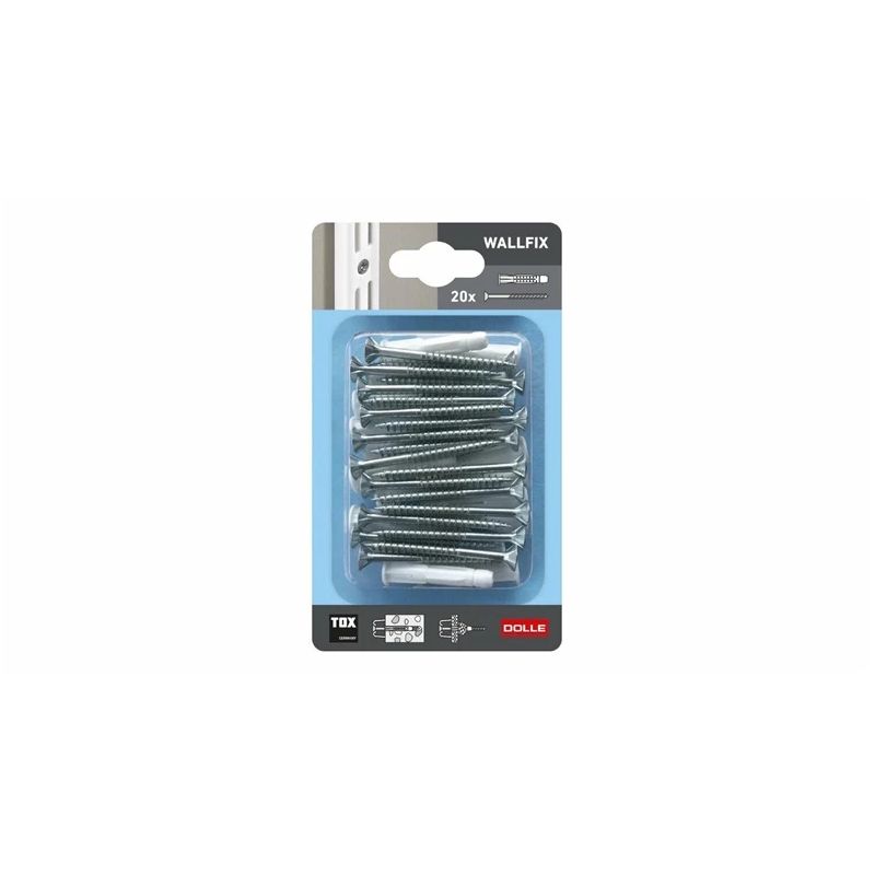 Skrūve Dolle WallFix. 50 mm x 2 mm. 20 gab.