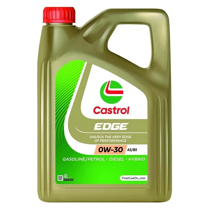 Motoreļļa Castrol Edge Titanium 0W - 30, sintētiskais, 4 l