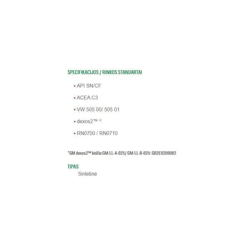 Auto dzinēja eļļa Castrol Edge Titanium FST C3 5W - 30, sintētiskais, 4 l