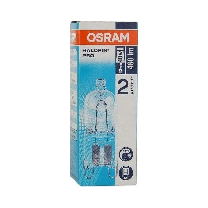 Spuldze Osram Halogēnā spuldze. T12. 2700 °K G9 35W 460lm
