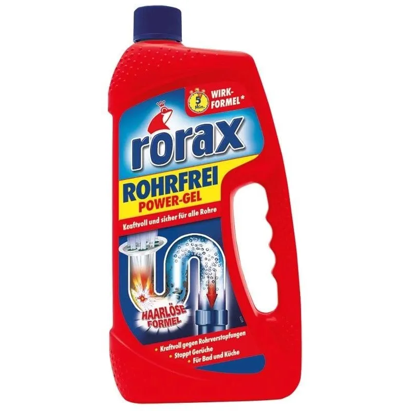 Notekūdeņu tīrīšanas līdzekli Rorax. 1 l