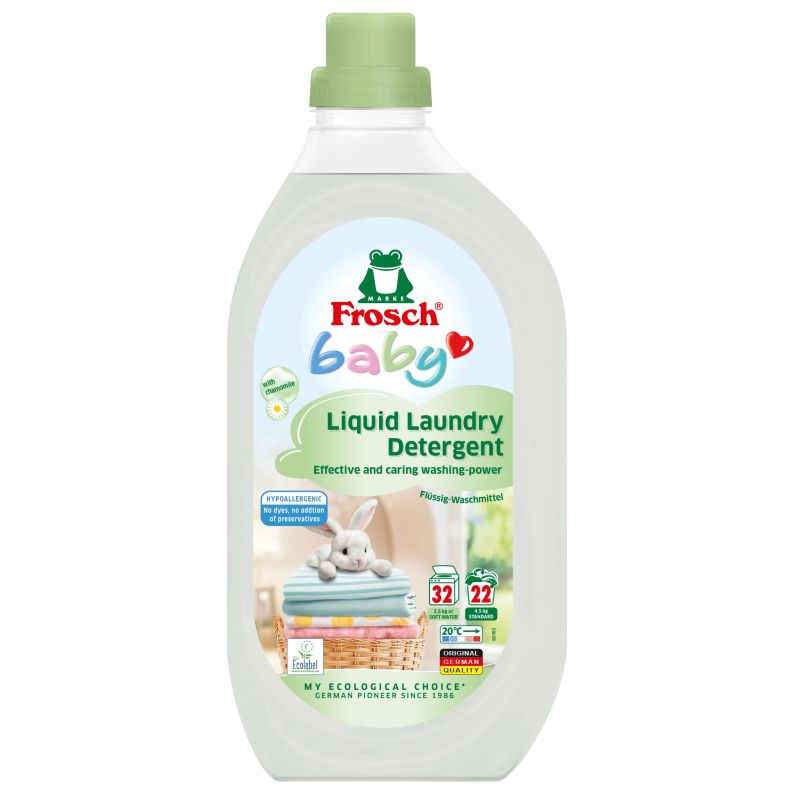 Frosch Baby mazgāšanas līdzeklis bērnu drēbēm 1.5L, 22x