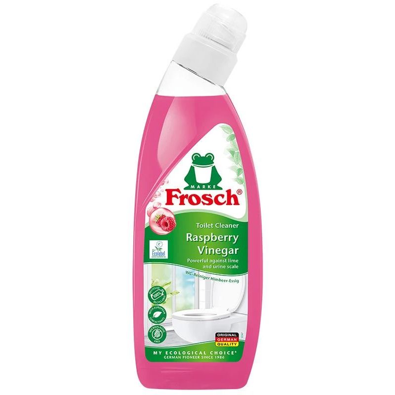 Līdzeklis WC tīrīšanai ar aveņu etiķi FROSCH 750 ml