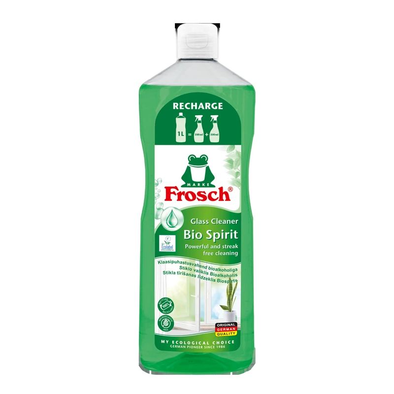 Logu tīrītājs Frosch Spiritus, 1 l