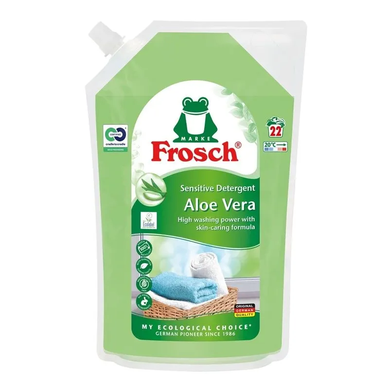 Šķidrs mazgāšanas līdzeklis Frosch Alow Vera Sensitive, 1.5 l