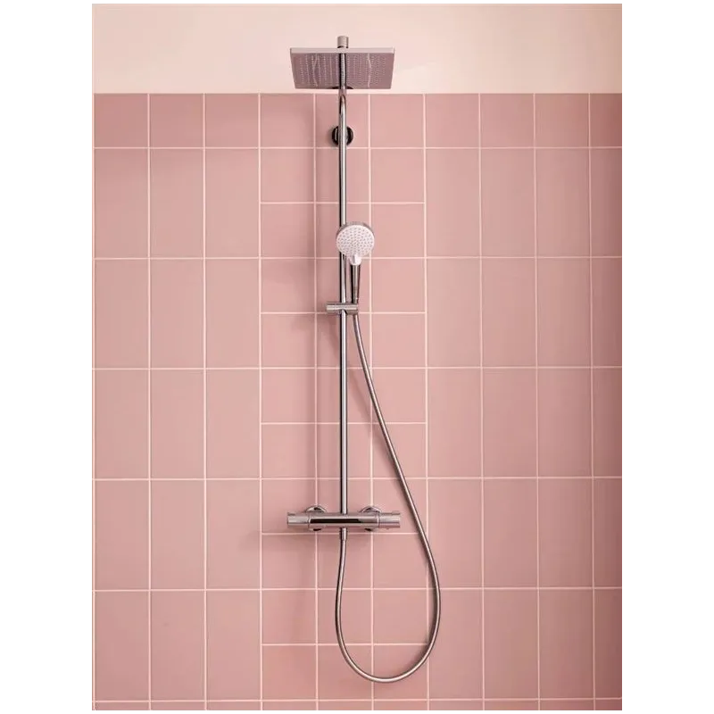 Shower kit thermostatic 27271000 cromett