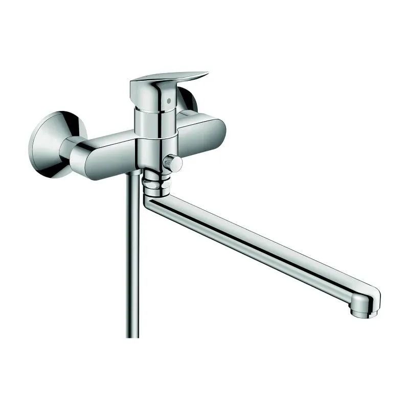 Vannas jaucējkrāns Hansgrohe Logis 71402000, hroma krās.