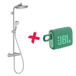 Termostatiskais dušas komplekts Hansgrohe 26781000 + JBL